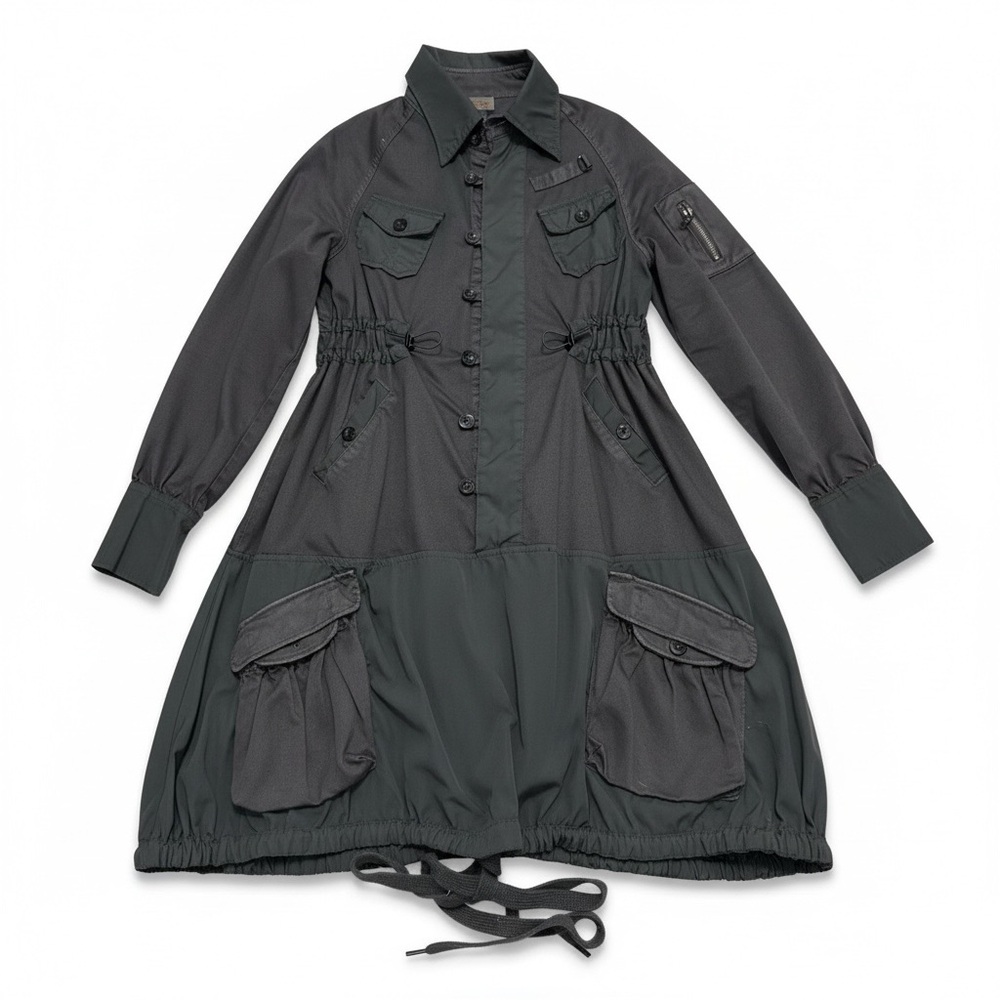 Diesel Dark Gray Utility Jacket for Women